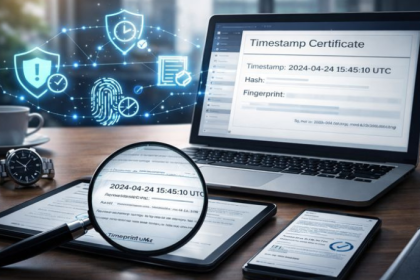 Carimbo do tempo e evidências digitais que atendem auditores com Nexdata Tecnologia Ltda.